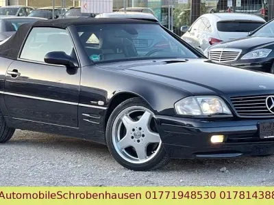 Gebraucht Mercedes SL280 Edition 204 PS (150 kW) 2001 Schwarz Cabrio