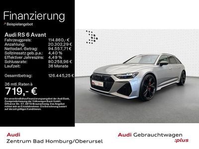 Gebraucht Audi RS6 Sport 600 PS (441 kW) 2025 Florettsilber metallic Kombi