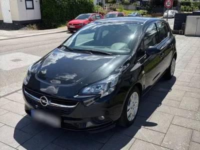 Gebraucht Opel Corsa drive 69 PS (50 kW) 2016 Schwarz Kleinwagen