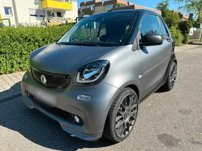 Usata Smart ForTwo Cabrio Brabus 90 CV (66 kW) 2017 Grigio Cabrio