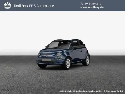 Gebraucht Fiat 500C Dolcevita 69 PS (50 kW) 2022 Dipinto di blu blau metallic Cabrio