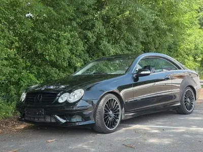 Gebraucht Mercedes CLK200 Elegance 163 PS (119 kW) 2003 Schwarz Coupé