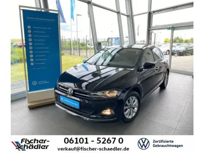 Gebraucht VW Polo Highline 110 PS (80 kW) 2021 Deep black (metallic) Kleinwagen