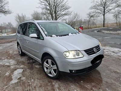 Gebraucht VW Touran Highline 150 PS (110 kW) 2005 Silber Van / Kleinbus