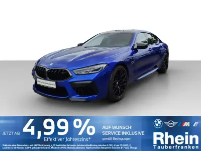 Gebraucht BMW M8 Competition Edition 625 PS (459 kW) 2022 Blau Coupé