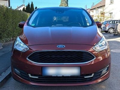 Gebraucht Ford C-MAX Titanium 150 PS (110 kW) 2017 Rot Van / Kleinbus