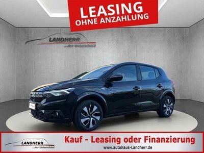 Neu Dacia Sandero Expression 91 PS (66 kW) 2025 Schwarz Limousine