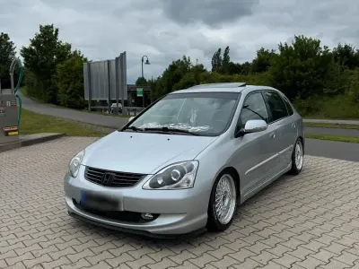 Gebraucht Honda Civic 110 PS (80 kW) 2003 Silber Limousine