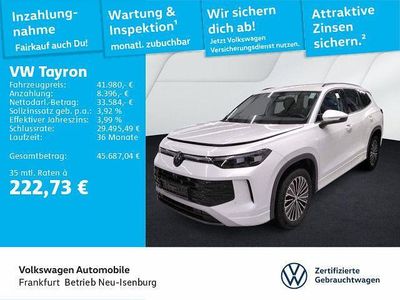 Oryxweiß perlmutteffekt Gebraucht 2025 VW Tayron Life SUV | 41.980 € (Superpreis)
