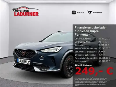 Gebraucht Cupra Formentor VZ 310 PS (228 kW) 2021 Petrolblau matt SUV