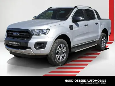Gebraucht Ford Ranger Wildtrack 212 PS (155 kW) 2019 Polarsilber metallic Pickup