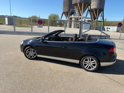 Brugt VW Eos Edition 140 HK (102 kW) 2008 Sort Cabriolet