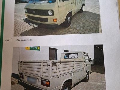 Second-hand VW T3 51 CP (37 kW) 1987 Van