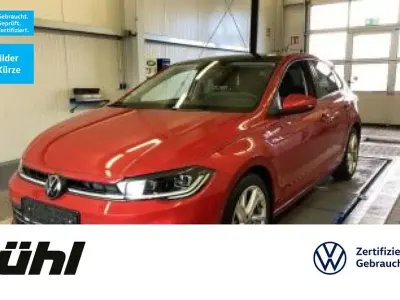 Gebraucht VW Polo Style 110 PS (80 kW) 2022 Kings red metallic Kleinwagen