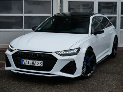 Gebraucht Audi RS6 Sport 600 PS (441 kW) 2023 Gletscherweiß metallic Kombi