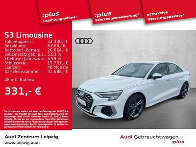 Gebraucht Audi S3 Design 310 PS (228 kW) 2022 Ibisweiß Limousine