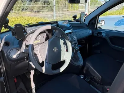 Gebraucht Fiat Panda 54 PS (39 kW) 2009 Weiß Kleinwagen