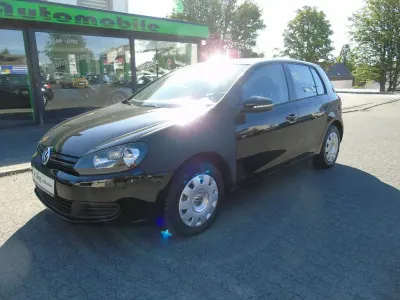 Gebraucht VW Golf VI Trendline 105 PS (77 kW) 2010 Schwarz Limousine