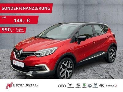 Rot nnp + schwarz gne Gebraucht 2017 Renault Captur Intens SUV | 10.460 € (Guter Preis)