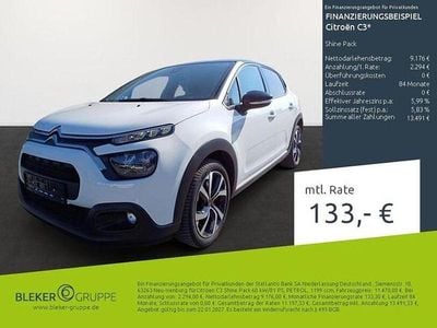 Polar weiß Gebraucht 2022 Citroën C3 PureTech Kleinwagen | 11.470 € (Guter Preis)
