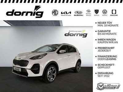 Gebraucht Kia Sportage GT-Line 177 PS (130 kW) 2021 Deluxe weiß met. SUV
