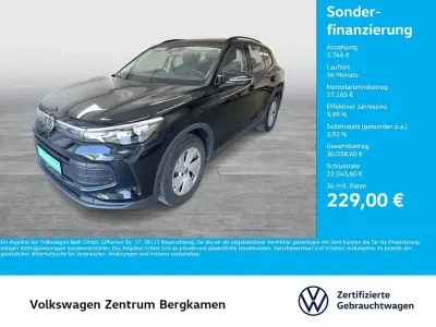Gebraucht VW Tiguan Basis 131 PS (96 kW) 2025 Grenadillschwarz metallic SUV