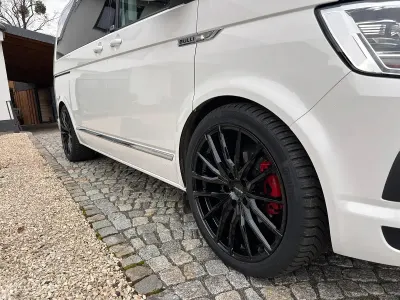 Gebraucht VW T6 Generation Six 150 PS (110 kW) 2019 Weiß Van