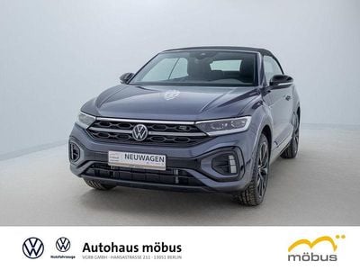 Gebraucht VW T-Roc Cabriolet R-line 150 PS (110 kW) 2026 Rauchgrau metallic schwarz Cabrio
