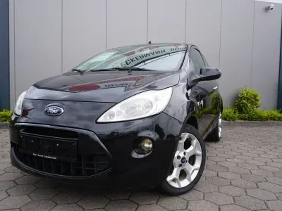 Gebraucht Ford Ka Titanium 69 PS (50 kW) 2012 Midnightschwarz metallic Kleinwagen