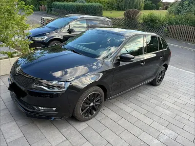 Gebraucht Skoda Rapid Monte Carlo 110 PS (80 kW) 2018 Schwarz Kleinwagen