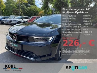 gebraucht Opel Astra Elegance 1.2 Turbo PDC DAB Klima LED Keyless