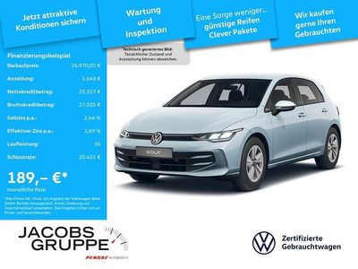 Gebraucht VW Golf VIII Life 150 PS (110 kW) 2025 Blau Limousine