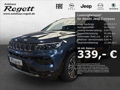 Nouă Jeep Compass Summit 131 CP (96 kW) 2025 Albastru SUV