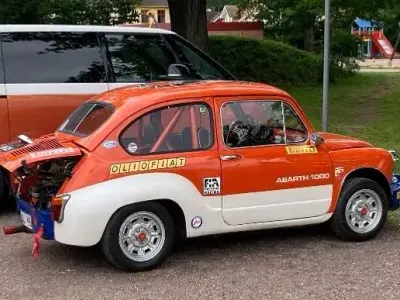 Gebraucht Fiat 600 Abarth 70 PS (51 kW) 1968 Rot Kleinwagen
