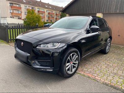 Gebraucht Jaguar F-Pace R-Sport 241 PS (177 kW) 2018 Schwarz SUV