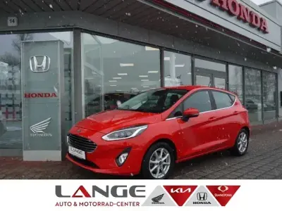 Usata Ford Fiesta Titanium 125 CV (91 kW) 2021 Rosso Utilitaria