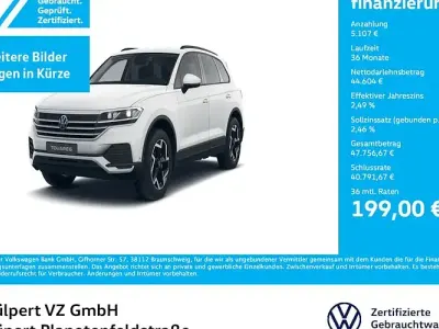 Gebraucht VW Touareg 231 PS (169 kW) 2025 Pure white SUV