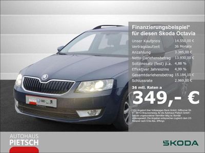 Gebraucht Skoda Octavia Ambition 140 PS (102 kW) 2015 Blau Kombi
