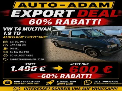 Używany VW T4 68 KM (50 kW) 1996 Niebieski Van