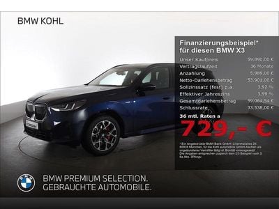 Gebraucht BMW X3 M Sport 197 PS (144 kW) 2025 Blau SUV