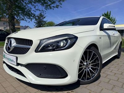 Usata Mercedes A200 AMG line 156 CV (114 kW) 2018 Bianco Berlina