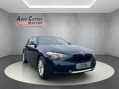 Gebraucht BMW 116 Efficient Dynamics 116 PS (85 kW) 2013 Blau Kleinwagen