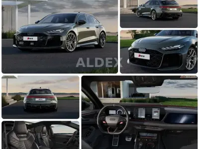 Neu Audi RS5 Sport 639 PS (469 kW) 2026 Grün Kombi