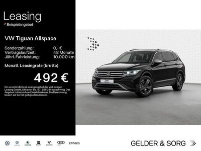 Gebraucht VW Tiguan Allspace Elegance 200 PS (147 kW) 2023 Deep black perleffekt SUV