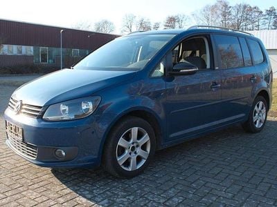Gebraucht VW Touran Style 105 PS (77 kW) 2012 Blau Van / Kleinbus