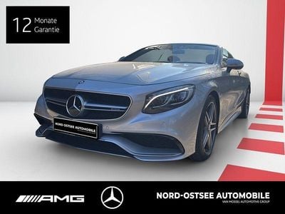 Gebraucht Mercedes S63 AMG AMG 585 PS (430 kW) 2017 Iridiumsilber metallic Cabrio