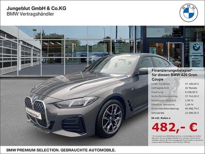 Usata BMW 420 M Sport 190 CV (139 kW) 2025 Grigio Coupé