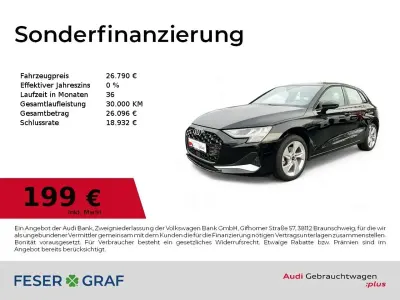 Gebraucht Audi A3 Advanced Plus 116 PS (85 kW) 2025 Mythosschwarz metallic Limousine