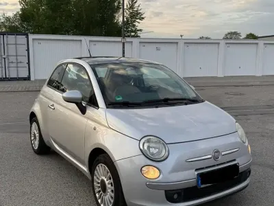 Usata Fiat 500 100 CV (73 kW) 2009 Argento Cabrio
