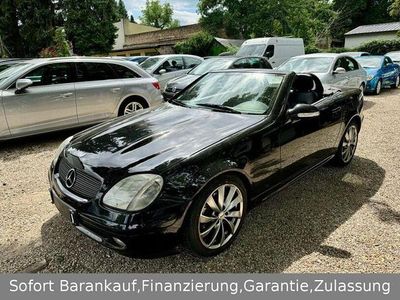 Gebraucht Mercedes SLK200 163 PS (119 kW) 2001 Schwarz Cabrio